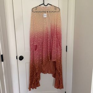Free People-head over heels shimmer cape